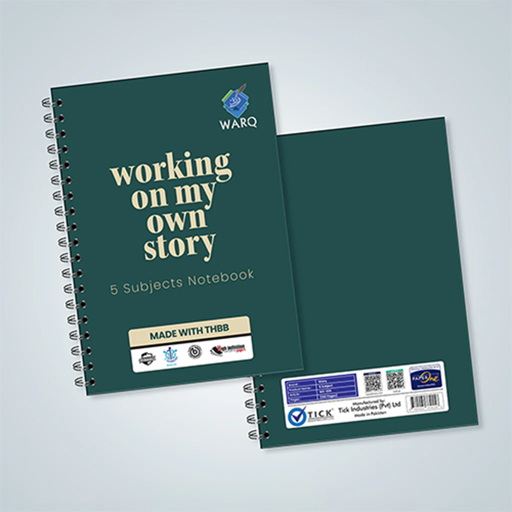 WARQ Premium Spiral Notebook